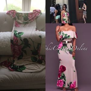Floral maxi dress